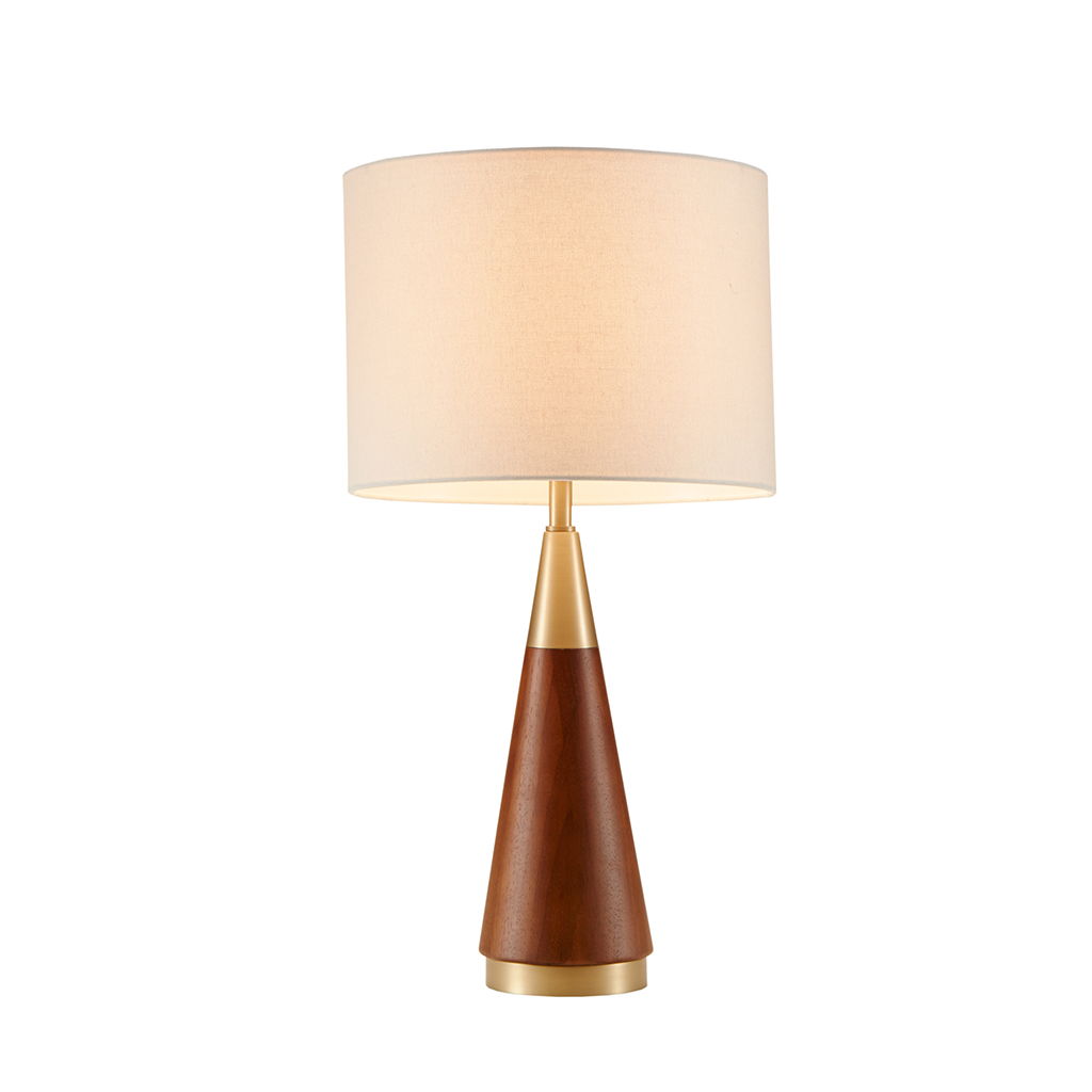 Chrislie - Table Lamp - Gold / Brown