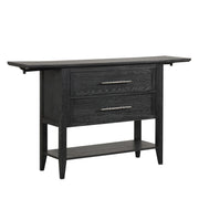Sable Crest - Drop Leaf Server - Black