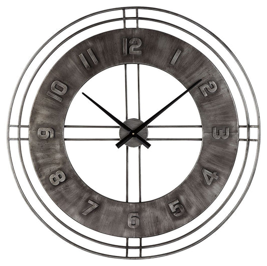 Ana Sofia - Wall Clock - Antique Gray