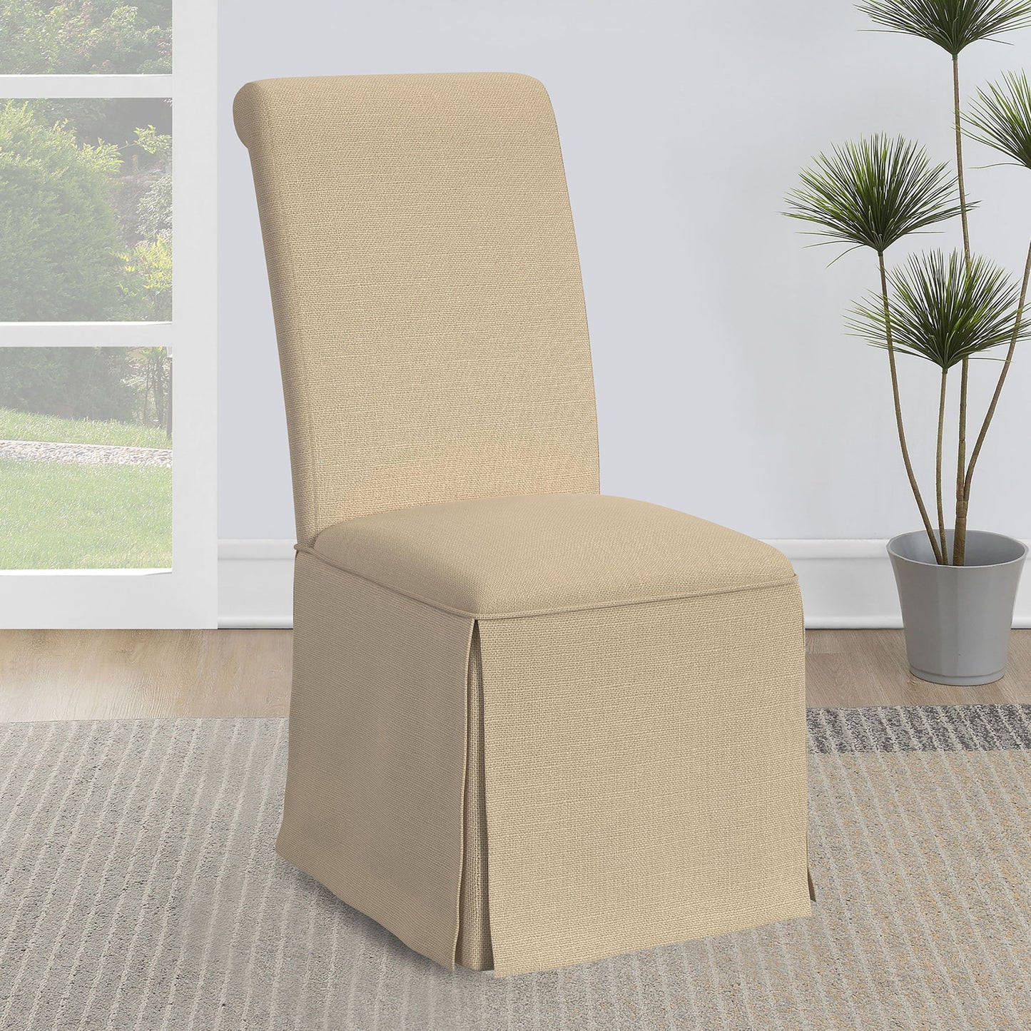 Catrina - Skirted Dining Chair (Set of 2)