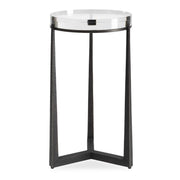 Midas - Round Accent Table - Dark Bronze