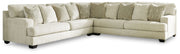 Rawcliffe - Left Arm Facing Sofa 3 Pc Sectional - Parchment