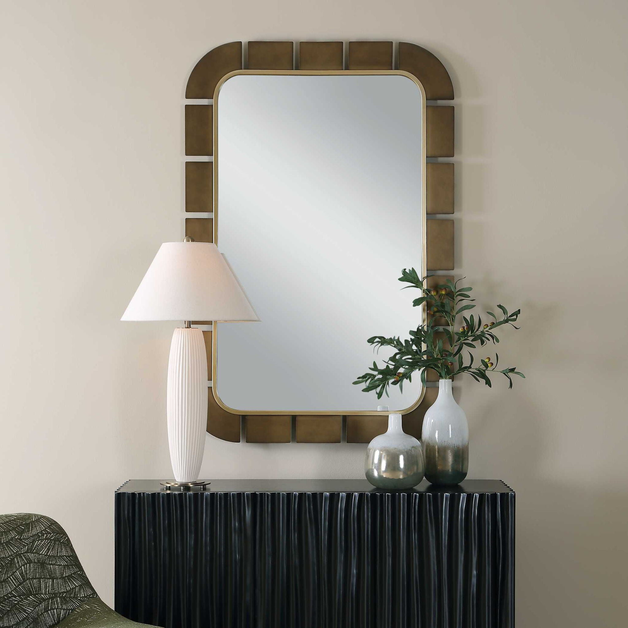 Segment - Mirror - Dark Bronze