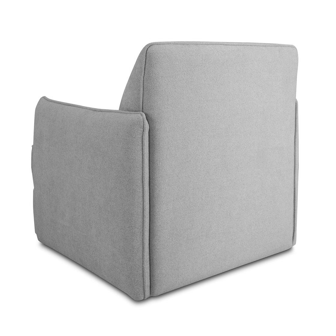 Carly - Swivel Chair - Light Gray