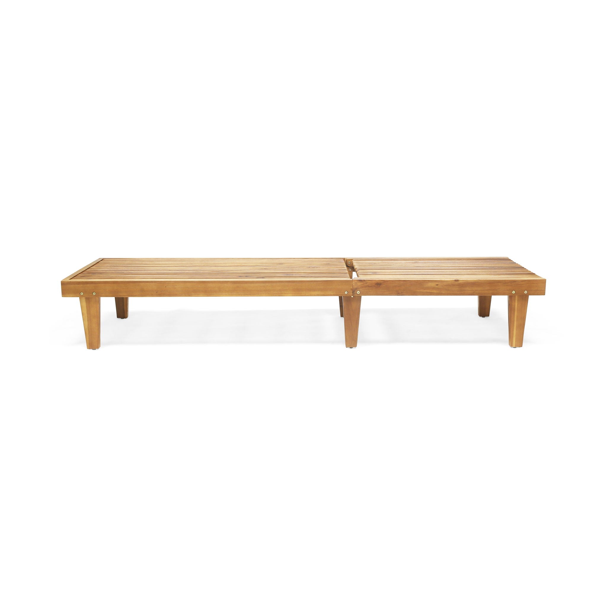 Nadine - Stylish Chaise Lounge Chair - Teak