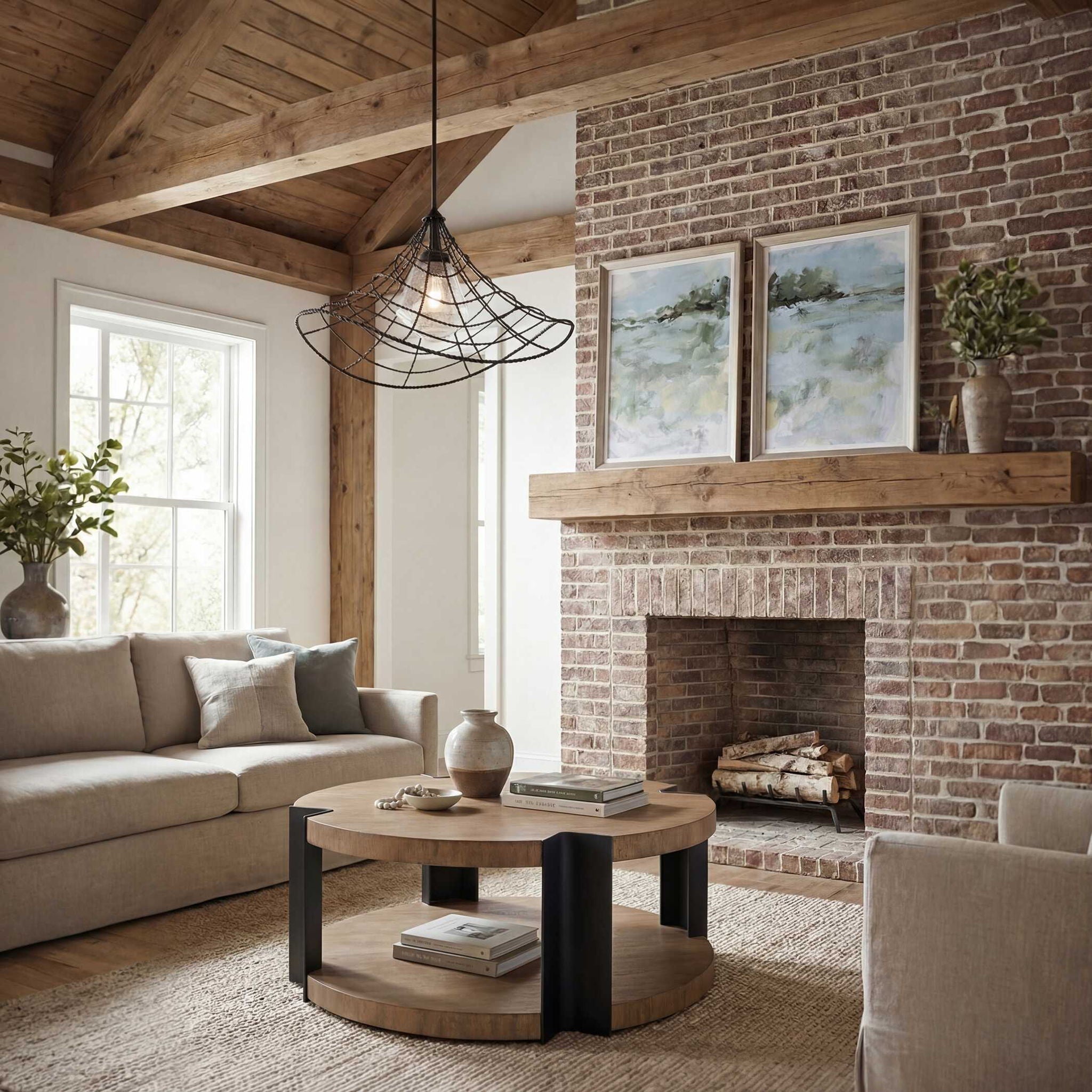Whirlwind - 1 Light Indoor-Outdoor Pendant - Dark Bronze