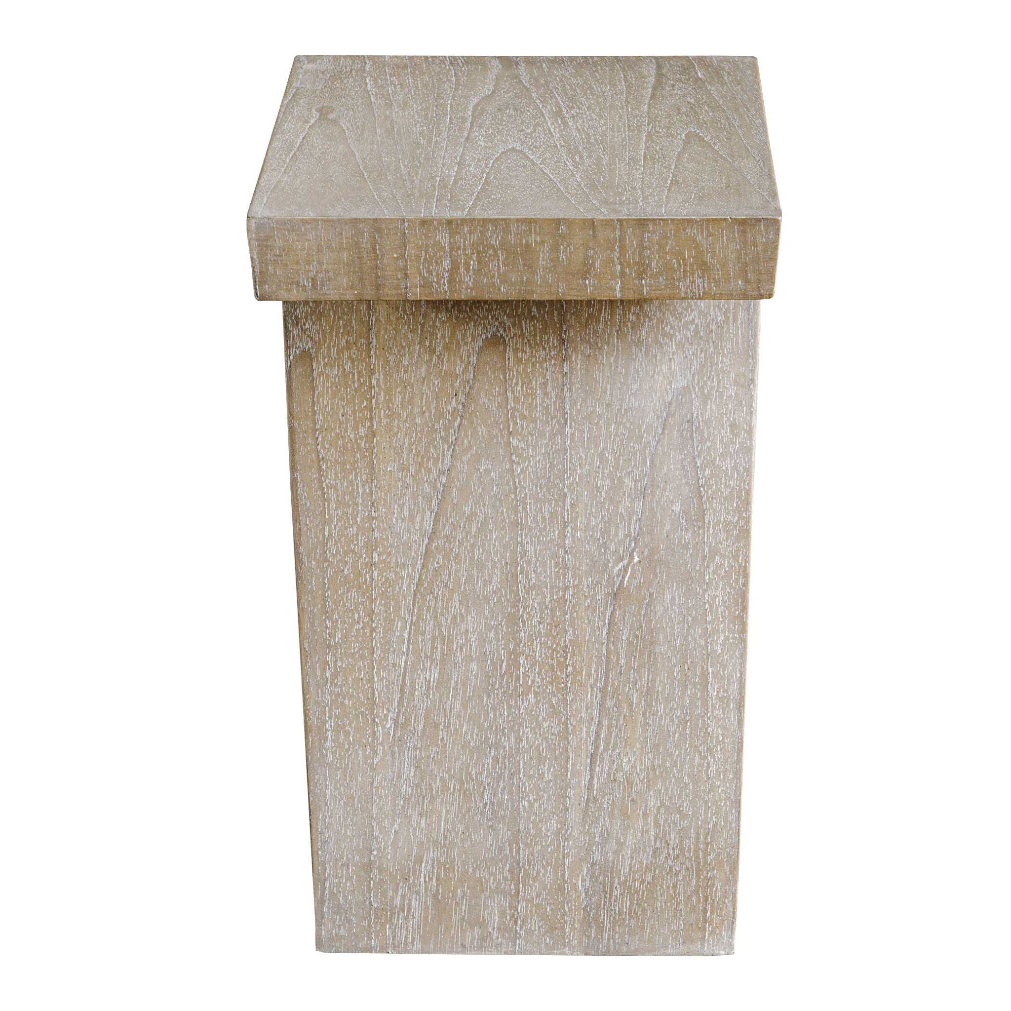 Pruitt - Modern Accent Table - Woodtone