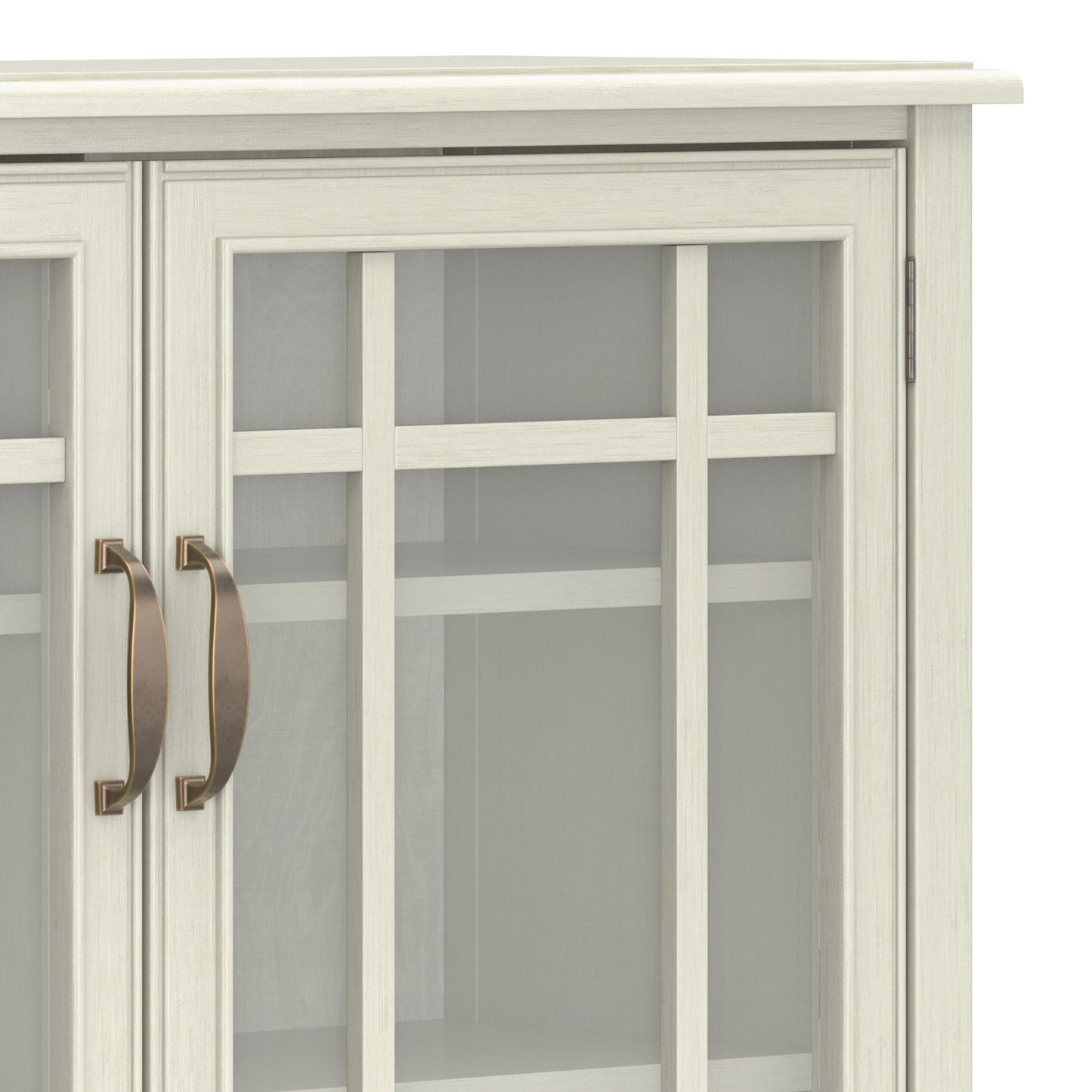 Connaught - Tall Storage Cabinet With Doors And Drawers - Antique White