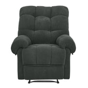 Manual Recliner, Padded Footrest