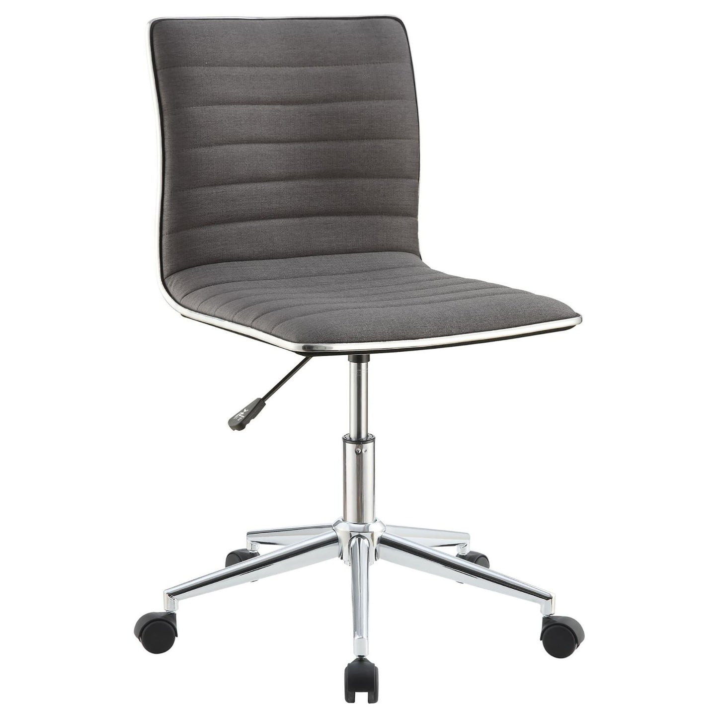 Armless Office Chair, Adjustable Height