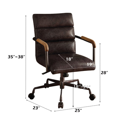 Harith - Retro Top Grain Office Chair
