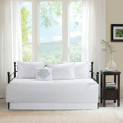 Quebec - Twin Reversible Daybed Cover (Set of 6) - White