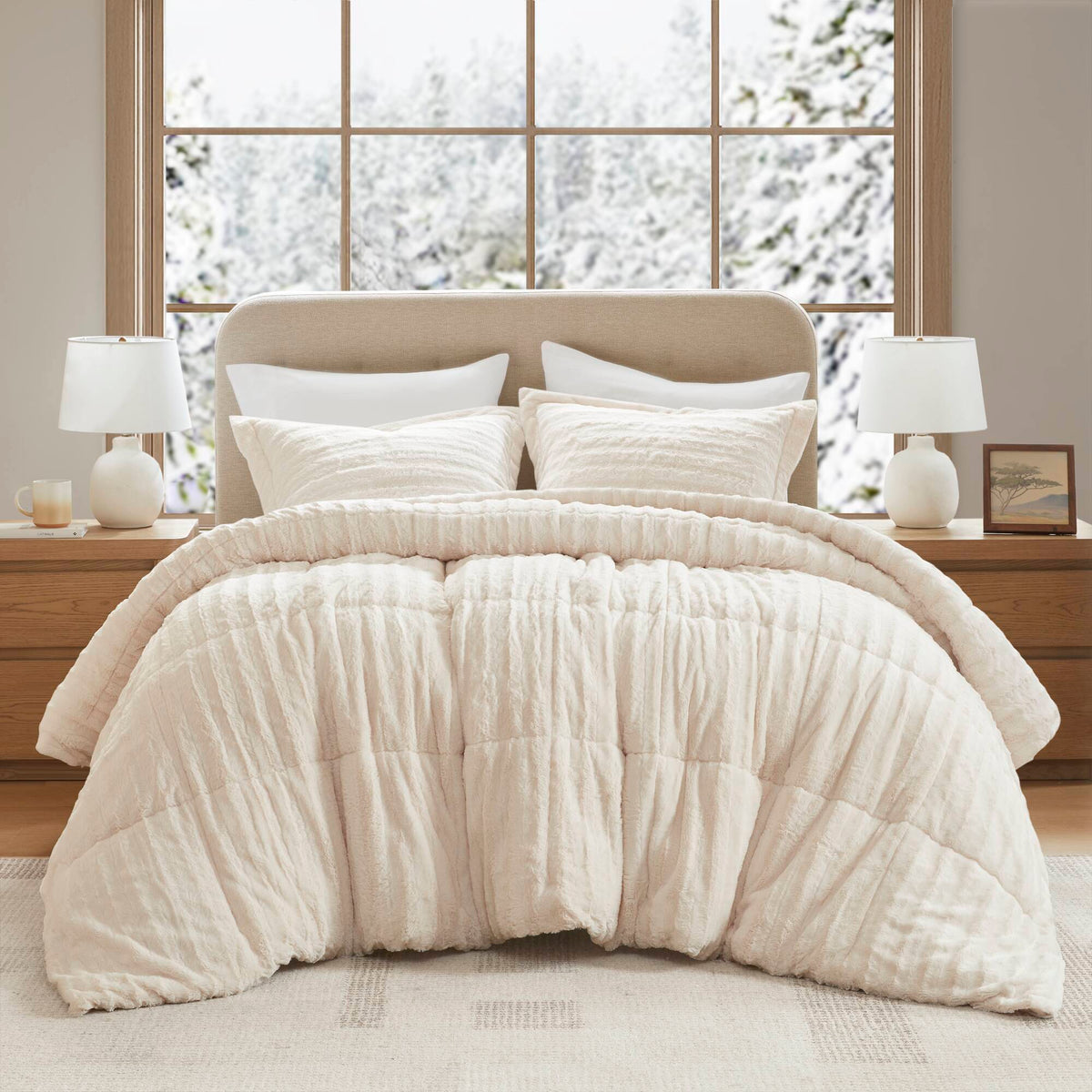 Duke - Comforter Mini Set - Champagne
