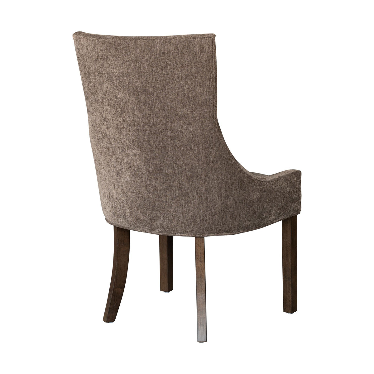 Ultra - Ultra Upholstered Dining Side Chairs With Legs (Set of 2) - Brown