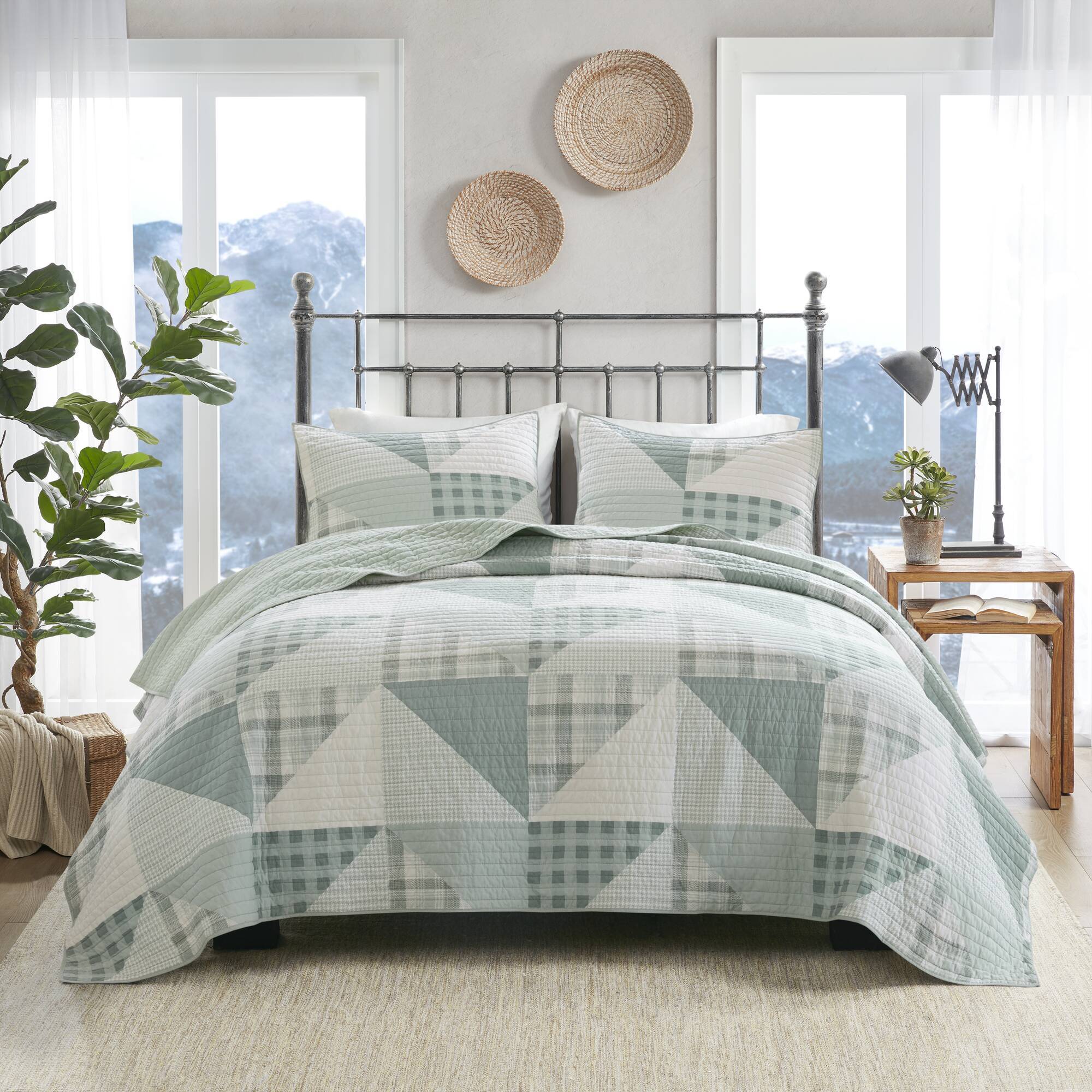 Olsen - Full/Queen Bedding Collection - Green