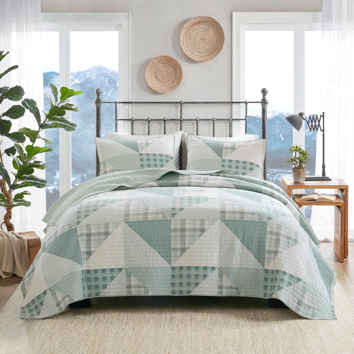 Olsen - King/California King Bedding Collection - Green