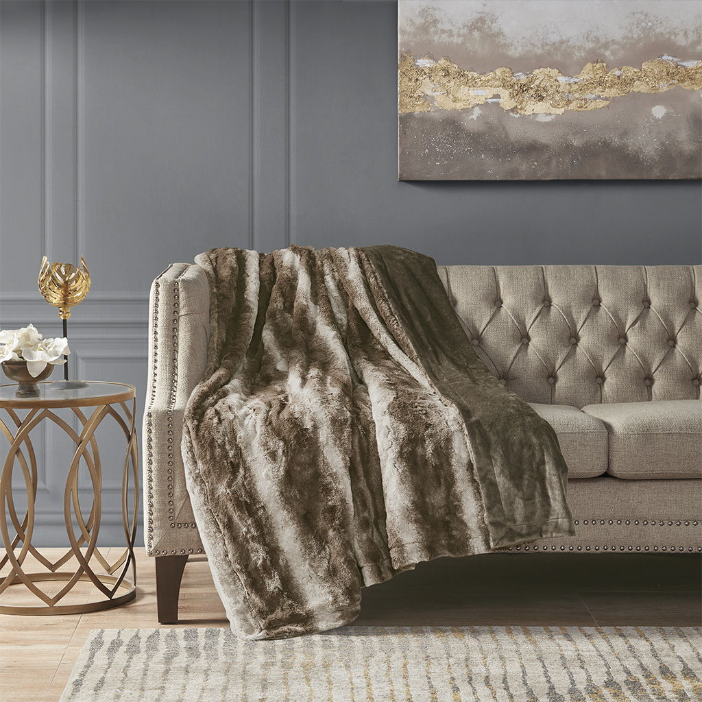 Zuri - Oversized Throw - Brown