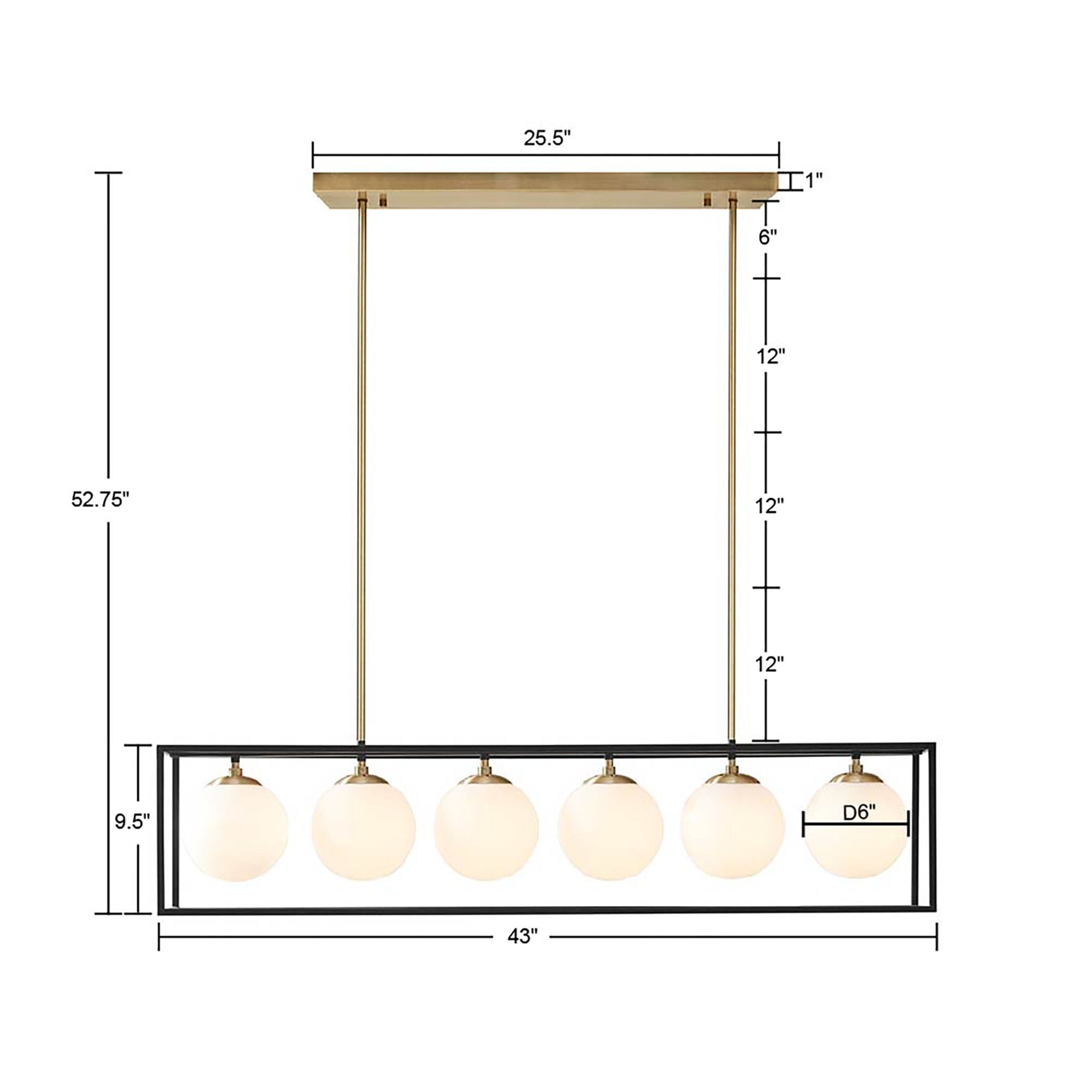 Helena - Industrial Styled Chandelier - Antique Brass
