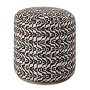 Cas - Plush Ottoman - Espresso