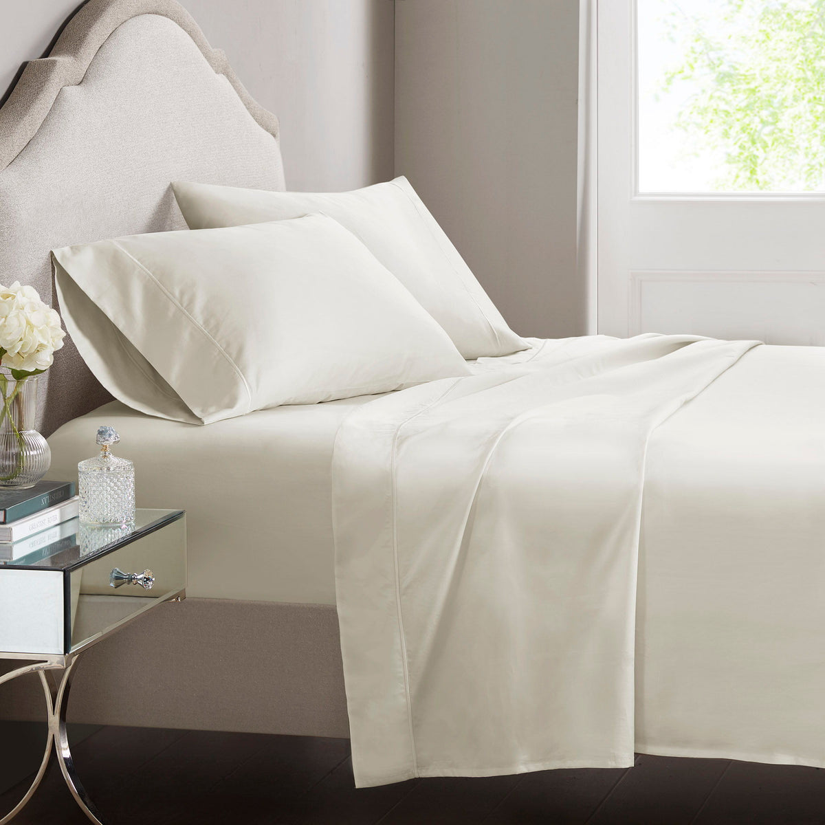 Luxury Egyptian - California King Sheet Set - Ivory