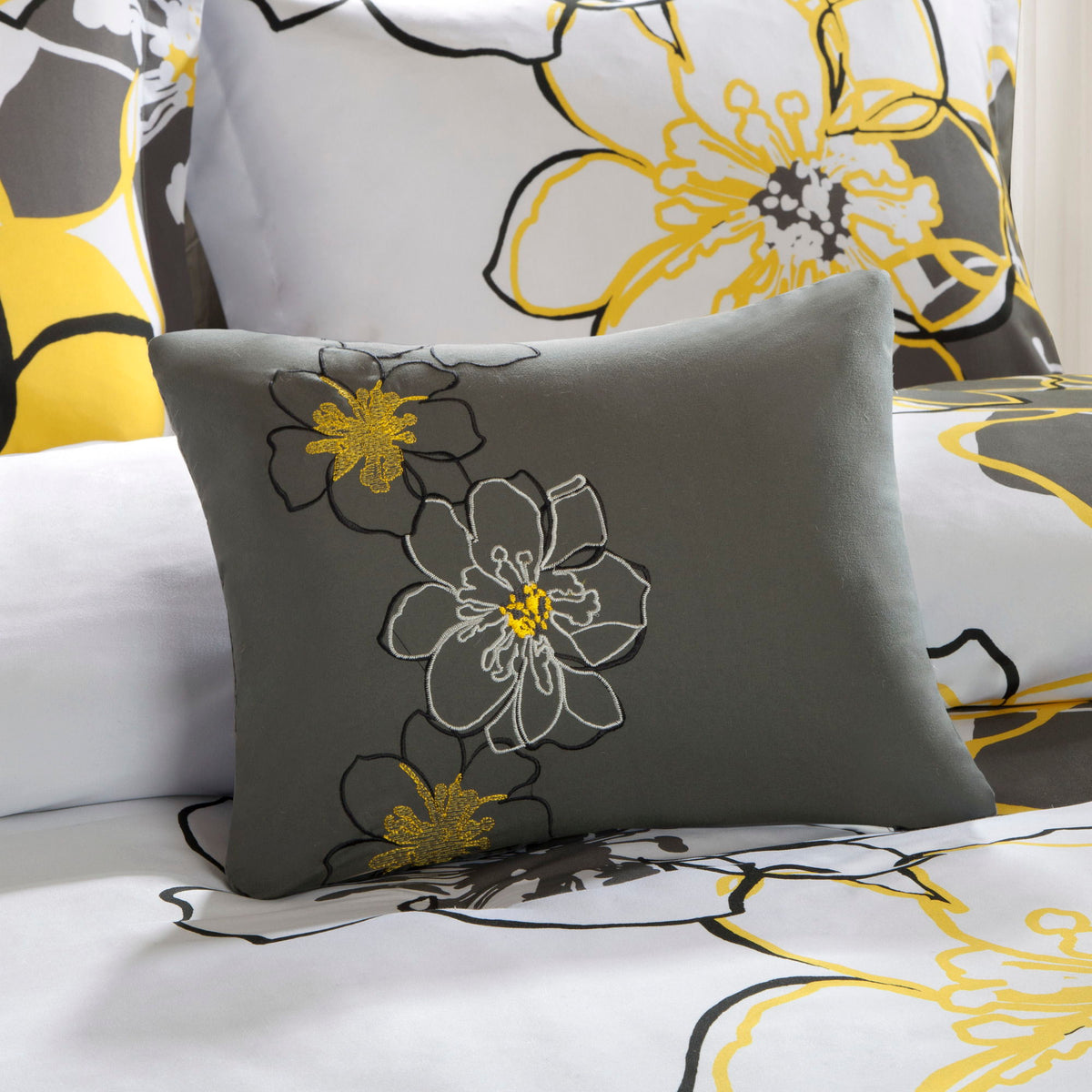 Allison - Comforter Set - Yellow