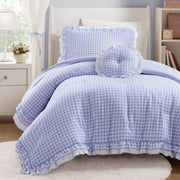 Rowena - Twin Comforter Set - Blue