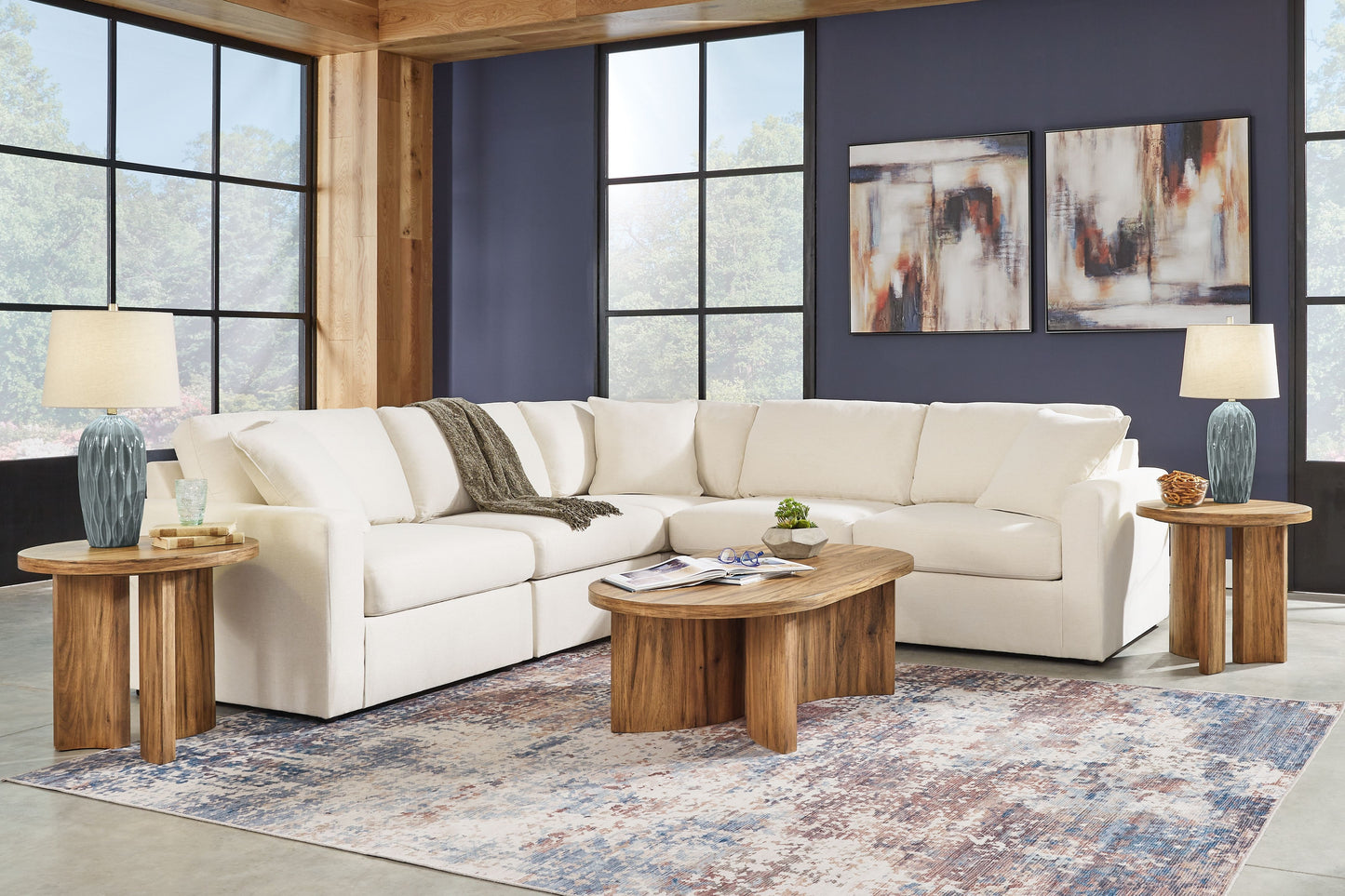 Modmax - Sectional - Oyster