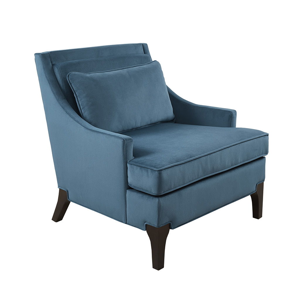 Anna - Arm Accent Chair - Blue