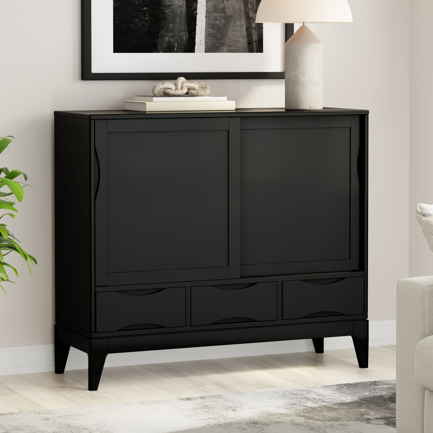 Harper - Storage Cabinet - Black