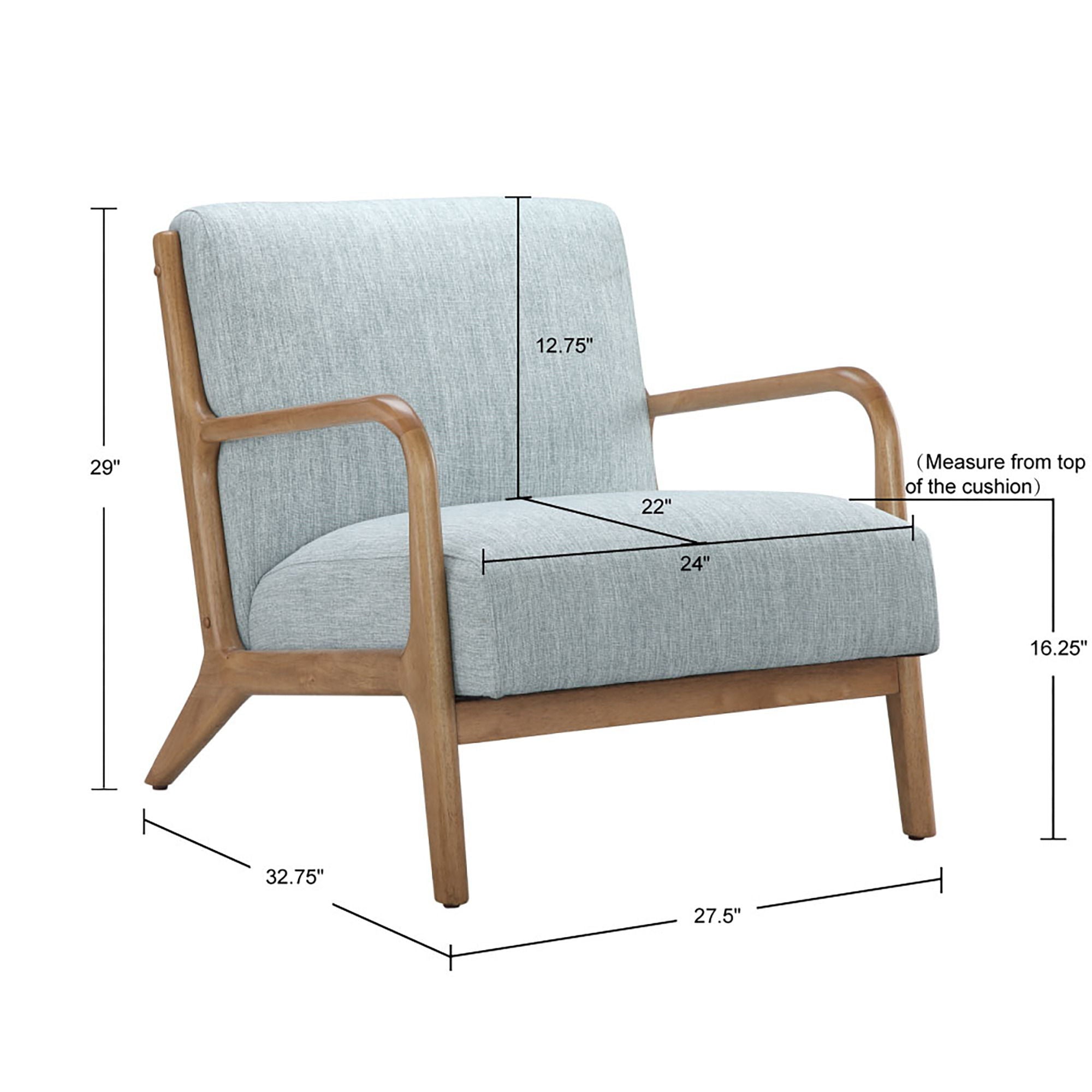 Novak - Lounge Chair - Light Blue
