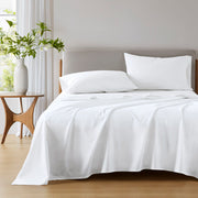 Cotton 144TC - King Solid Sheet Set - White