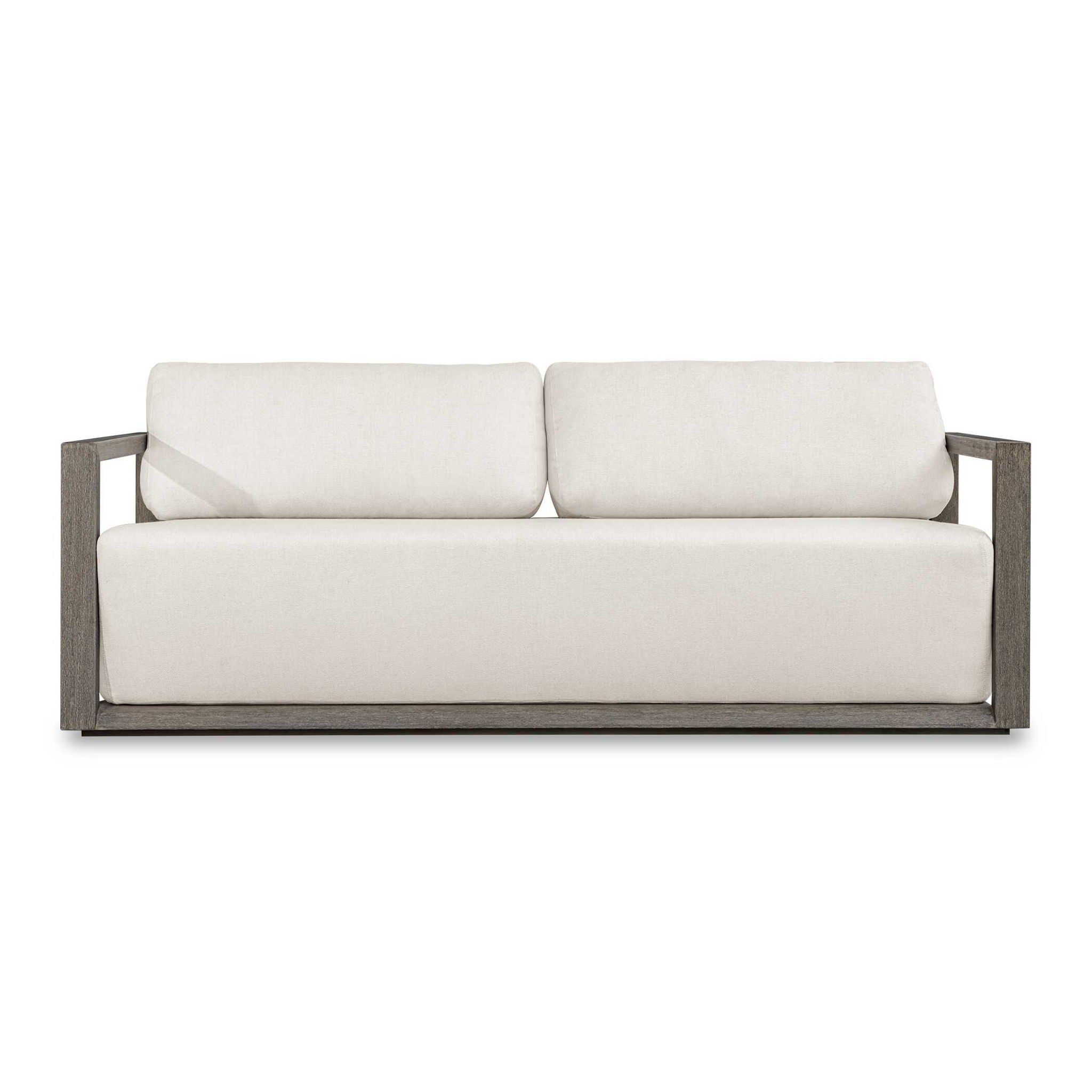 Remsen - Outdoor Sofa - Gray / Oyster White