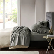 800 Thread Count - Split King Sheet Set - Charcoal