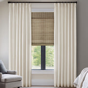 Emery - 40*84" 300GSM Poly Linen With 7 Pinch Pleat Per Piece - Ivory