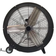 Velocity Drum Fan With 2 Speed - Black