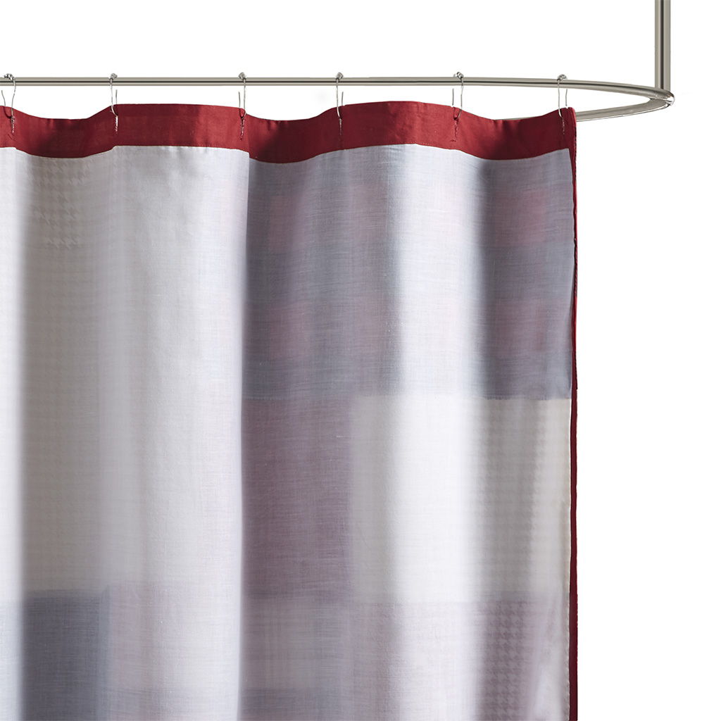 Sunset - Shower Curtain - Red