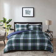 Parkston - Twin/Twin Long 3M Scotchgard Down Alternative All Season Comforter Set - Navy