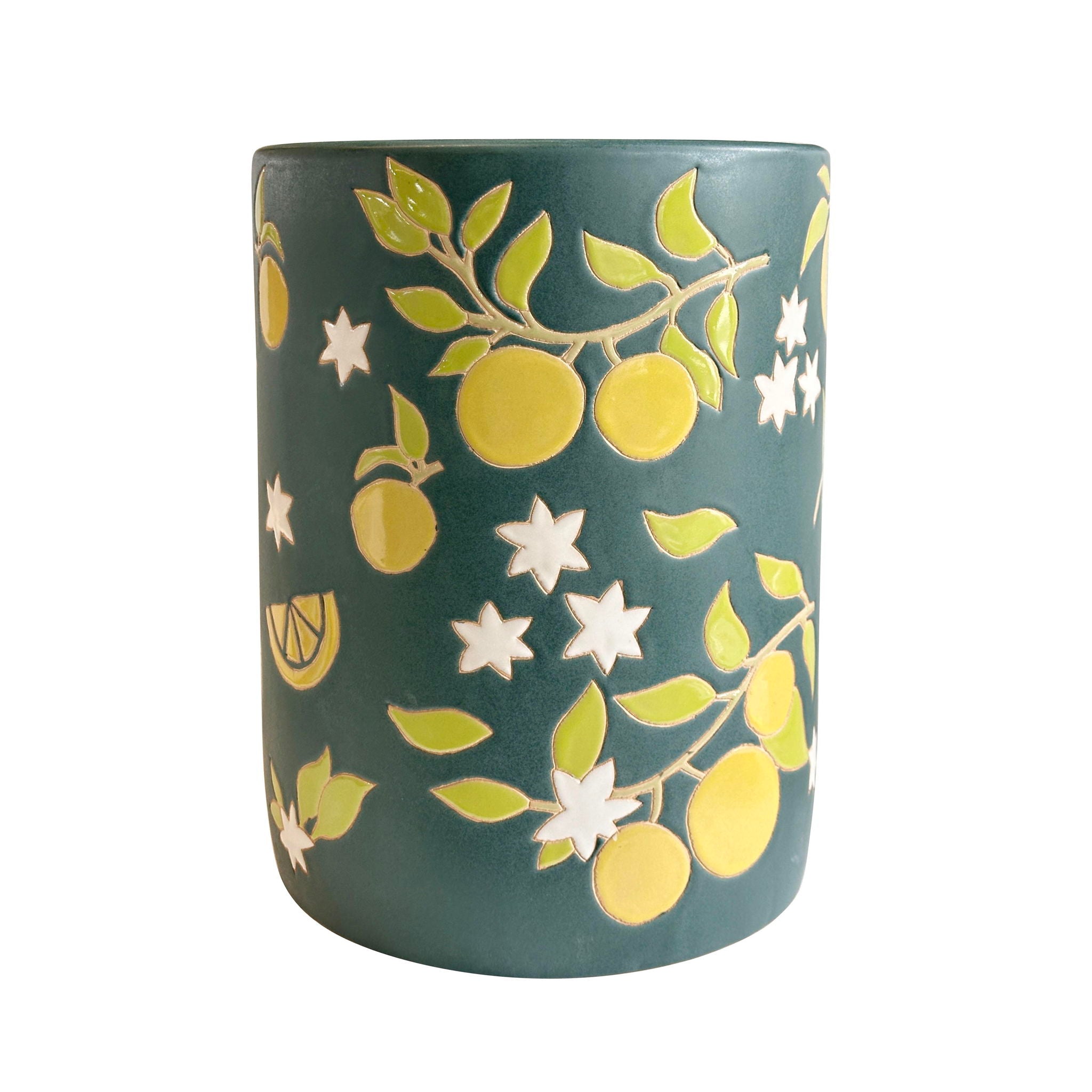 Tempest - Ceramic Table - Lemon Citrus