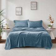 Soloft Plush - King Sheet Set - Blue