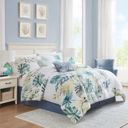 Lorelai - Queen Printed 6 Piece Comforter Set - Multi