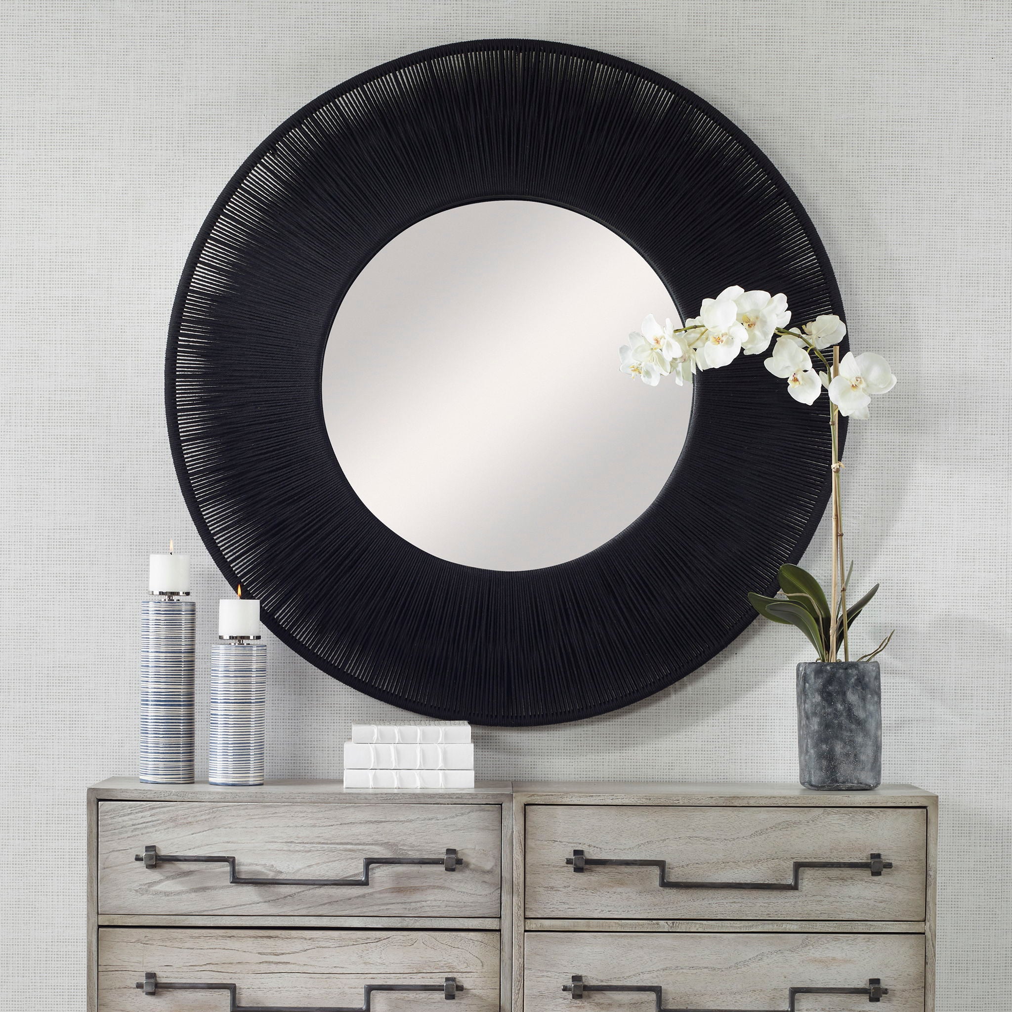 Sailor's Knot - Round Mirror