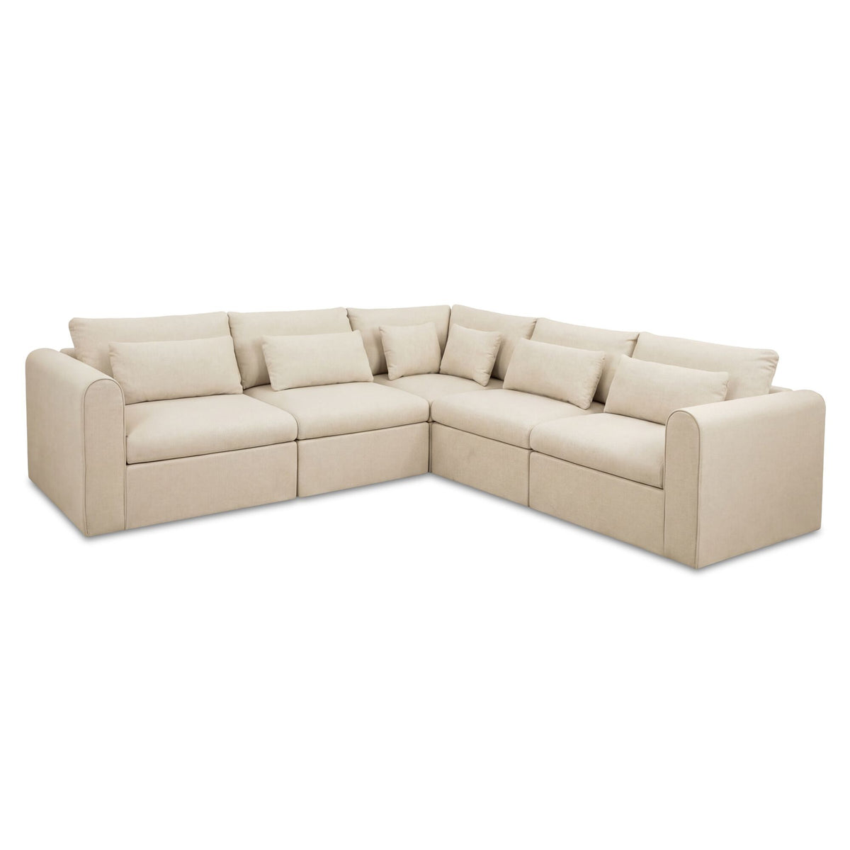 Swift - Classic L Modular Sectional - Light Beige