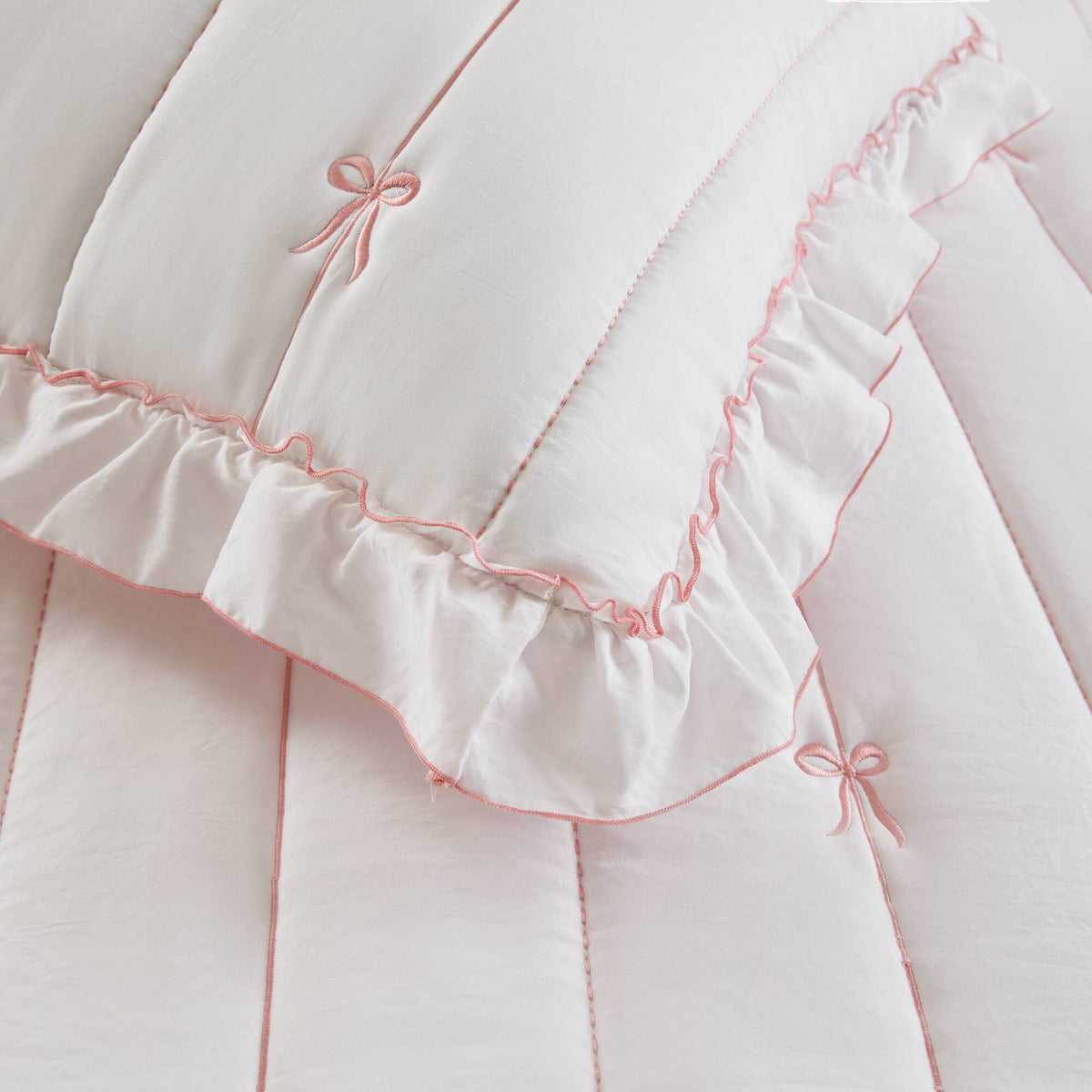 Liv - Quilt Set - Pink