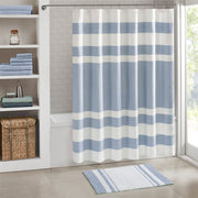 Spa Cotton - 27" x 45"Reversible Bath Rug - Blue