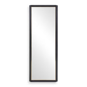 Stenton - Tall Wooden Mirror - Black