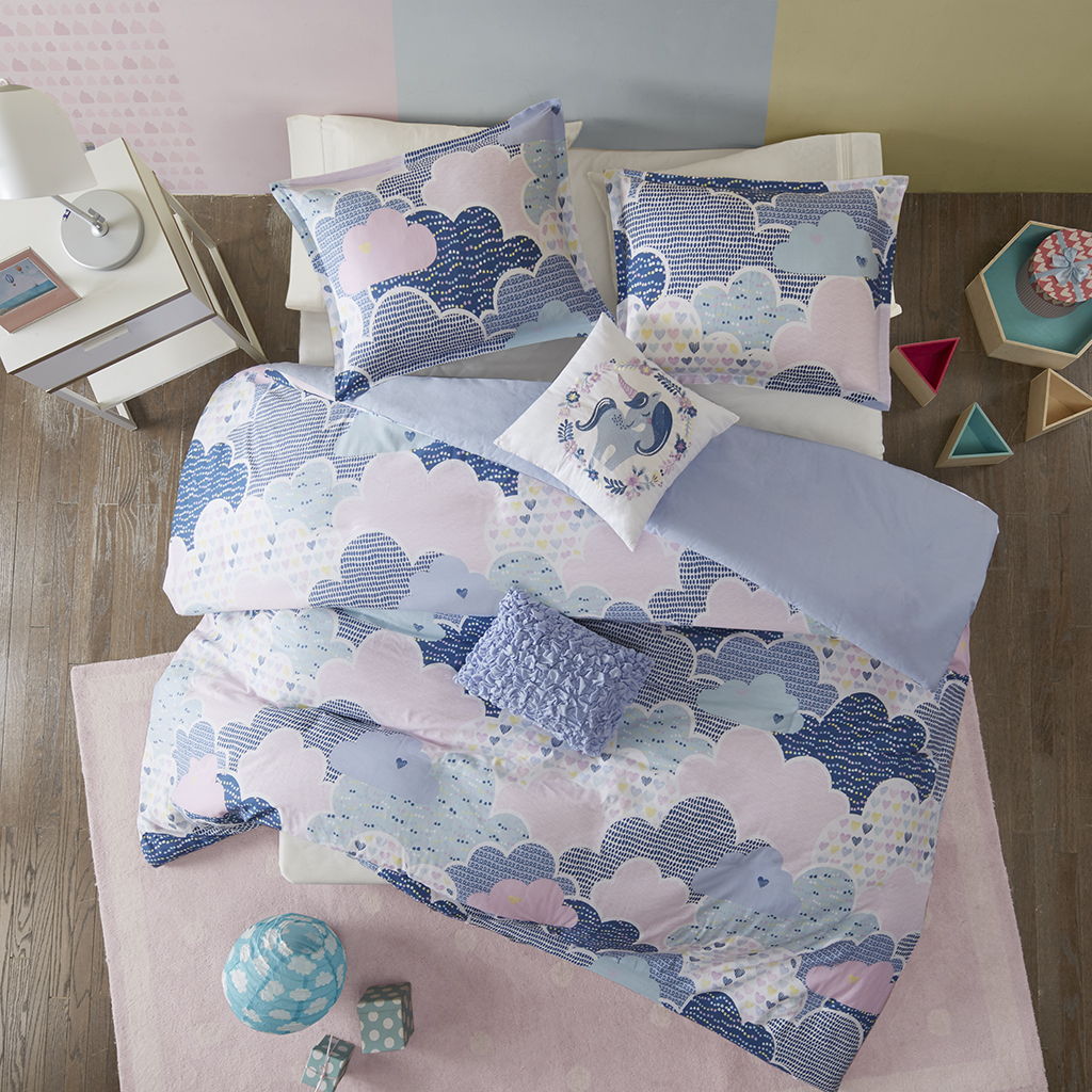 Cloud - Duvet Cover Set - Blue