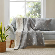 Keystone - Throw / Pillow Set - Gray
