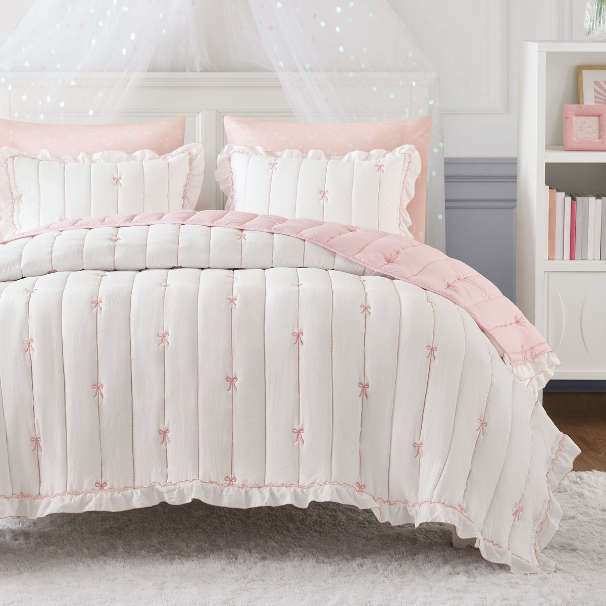 Liv - Quilt Set - Pink