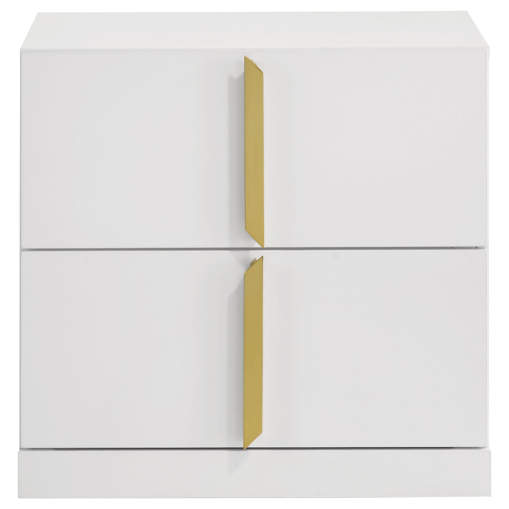 Lauryn - 2 Drawer Nightstand - Gloss White
