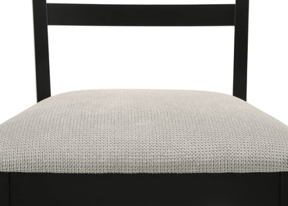 Folio - Side Chair (Set of 2) - Black / Gray